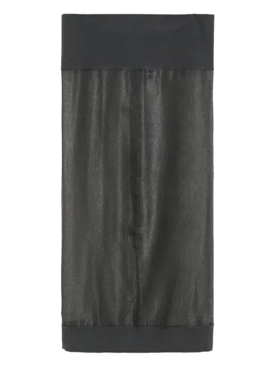Herskind Tube Straight Skirt In Gray