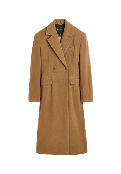 Herskind Ultra Coat In Beige