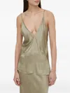 Herskind V-neck Top In Green