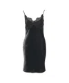 Herskind Vivian' Velvet Mini Dress In Black