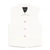 Herskind Dented-buttons Waistcoat In Beige