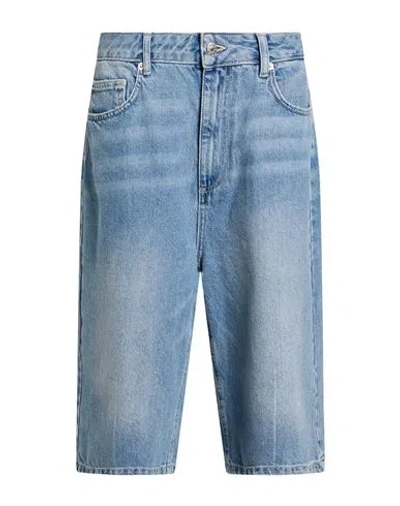 Herskind Woman Denim Shorts Blue Size 8 Organic Cotton