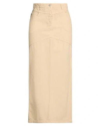 Herskind Woman Maxi Skirt Sand Size 6 Cotton