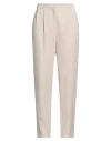 Herskind Woman Pants Beige Size 6 Recycled Polyester, Elastane In Beige