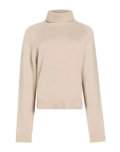 Herskind Woman Turtleneck Beige Size S Cashmere