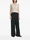 Herskind Wool Blend Knitted Top In Neutral