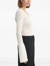 Herskind Wool Cardigan In White