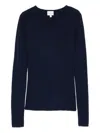 Herskind Knit Long-sleeved T-shirt In Blue