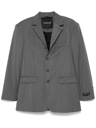Herskind Yves Blazer In Grey
