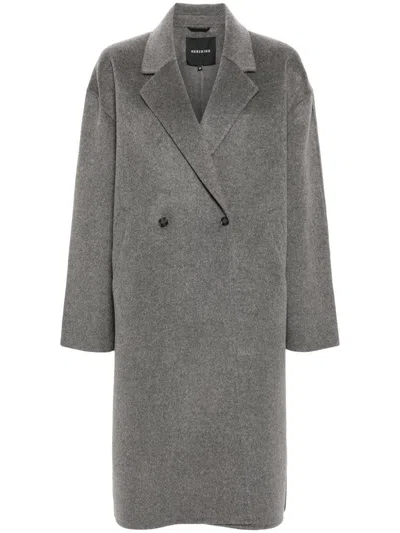 Herskind Zion Midi Coat In Gray