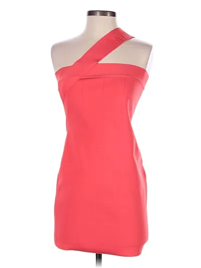 Pre-owned Herve By Herve Leger Cocktail Dress In Pink