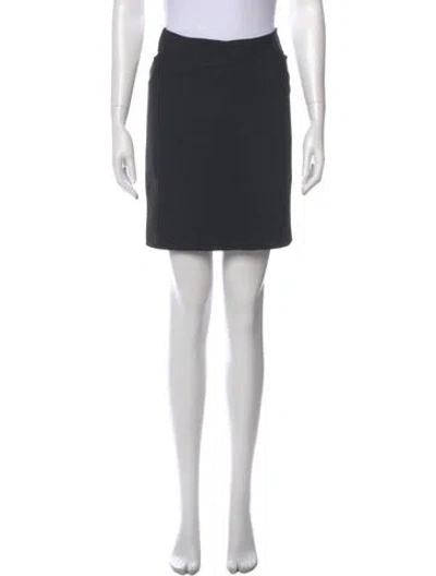 Pre-owned Herve By Herve Leger Cutout Accent Mini Skirt In Multi