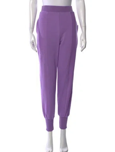 Pre-owned Herve By Herve Leger Straight Leg Pants W/ Tags In Purple