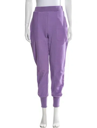 Pre-owned Herve By Herve Leger Sweatpants In Purple