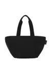 Herve Chapelier 1028n Top Handle Tote Bag In Black
