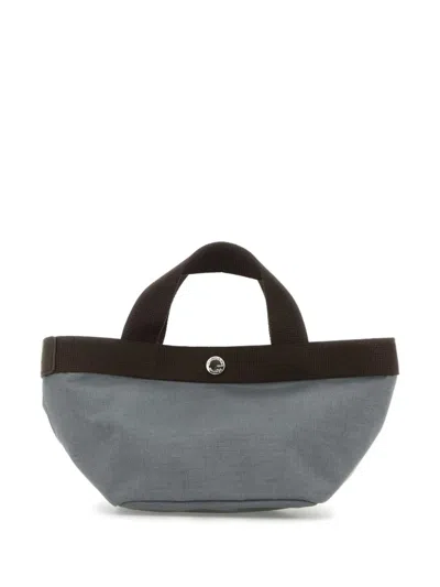 Herve Chapelier 701c Tote Bag In Gray