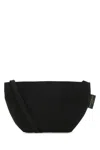 Herve Chapelier Black Canvas Crossbody Bag