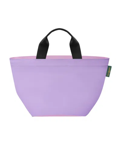 Herve Chapelier Color Matching Handbag In Purple
