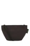 Herve Chapelier Square Bottom Shopping Bag In Brown