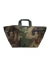 Herve Chapelier Double-handle Travel Bag In Black