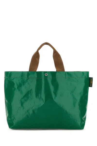 Herve Chapelier Grass Green Canvas 2012pp Shopping Bag