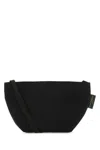 Herve Chapelier Mini Shoulder Bag With Strap In Black