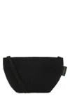 Herve Chapelier Mini Shoulder Bag With Strap In Black