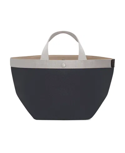 Herve Chapelier Logo Handbag In Black