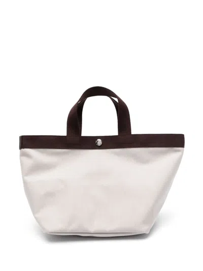Herve Chapelier Medium 707c Canvas Tote Bag