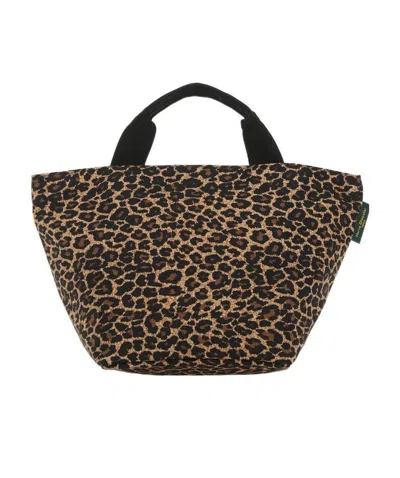 Herve Chapelier Medium Ship-shaped Handbag In Black