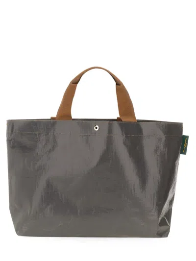 Herve Chapelier Medium Shopping Bag In Multicolour