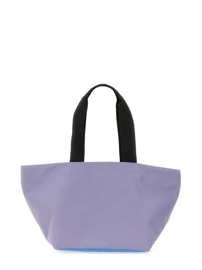 Herve Chapelier Hervé Chapelier Medium Shopping Bag In Purple