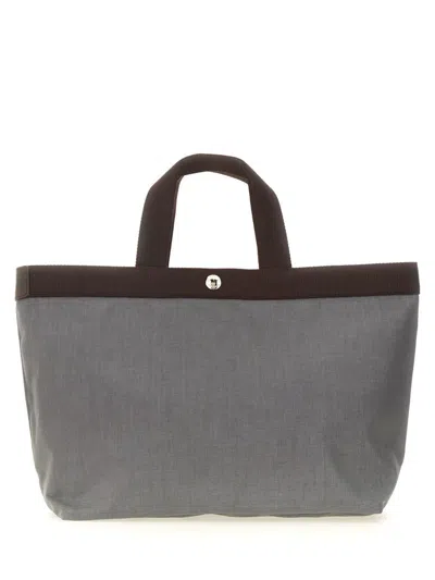 Herve Chapelier Hervé Chapelier Medium Tote Bag In Black