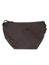 Herve Chapelier Mini Shoulder Bag With Strap In Brown