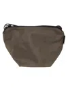 Herve Chapelier Min Zip Shoulder Bag In Taupe