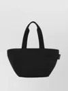 HERVE CHAPELIER NYLON TEXTILE TOTE BAG WITH TWO HANDLES