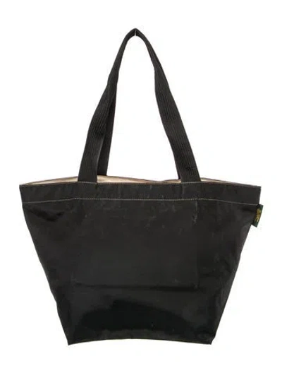 Pre-owned Herve Chapelier Nylon Tote In Black