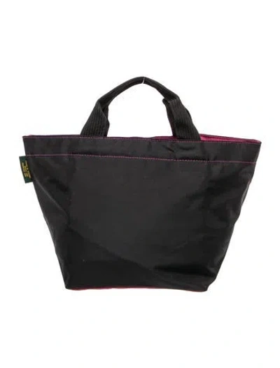 Pre-owned Herve Chapelier Nylon Tote In Black