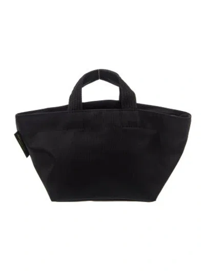 Pre-owned Herve Chapelier Nylon Tote In Black