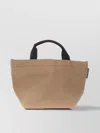 Herve Chapelier Rectangular Top Handle Tote Bag