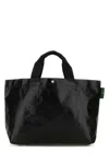 Herve Chapelier Herve' Chapelier Shopper Small, Rectangular Base In Black