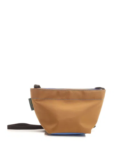 Herve Chapelier Small Cross Body Bag Handbags Beige