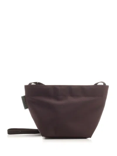 Herve Chapelier Small Cross Body Bag Handbags Brown