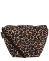 Herve Chapelier Square Bottom Shoulder Bag In Multi