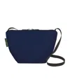 Herve Chapelier Square Sole Shoulder Bag In Blue