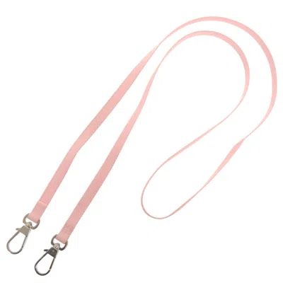 Pre-owned Herve Chapelier Strap () In Pink