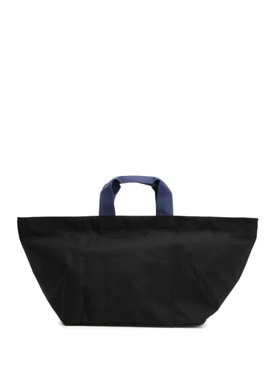 Herve Chapelier Xl Square Bottom Travel Bag Handbags Blue