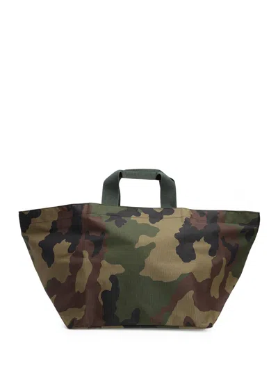 Herve Chapelier Xl Square Bottom Travel Bag Handbags Camouflage