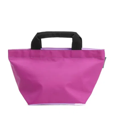 Herve Chapelier Zippered Handbag In Pink