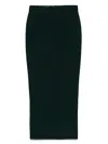 Herve L Leroux Bandage Ankle Length Column Skirt